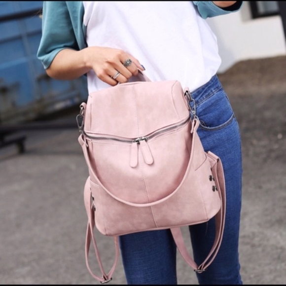 LAST- EMILEE Blush Love Back pack   - BLUSh - Picture 3 of 5